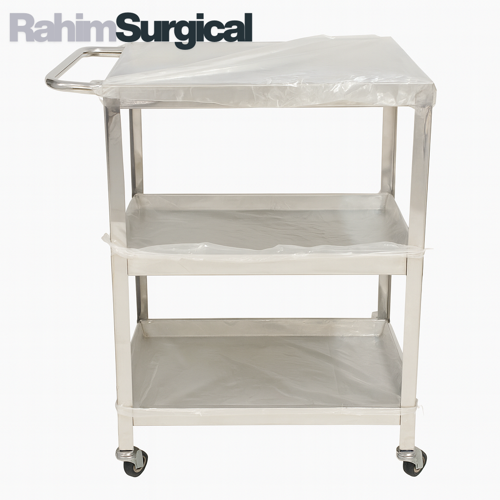 SS Instrument Trolley (L-20/W-16/H-30)*3 self